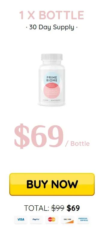 Prime Biome 1 Bottle at $69